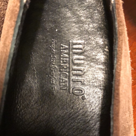 Munro American perfect size perfect fit chocolate brown oxfords 8.5 M - Picture 2 of 9